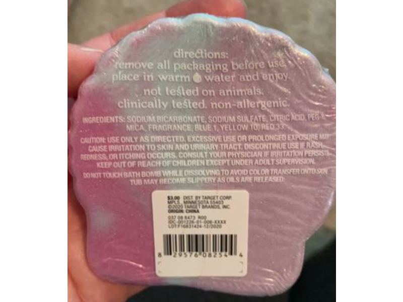 More Than Magic Bath Bomb, Lemonade Berry Bliss, 4.93 oz/140 g