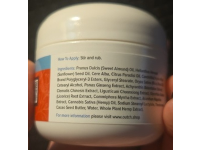 Outch Knock The Pain Extra Strength Salve, 1.7 oz