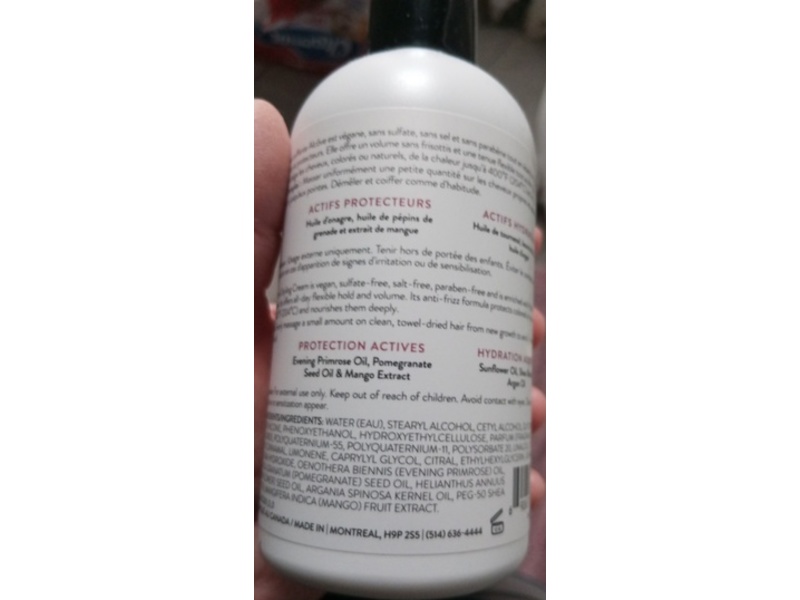 Alcove Protection & Hydration Active Styling Cream, 8.5 fl oz/250 mL