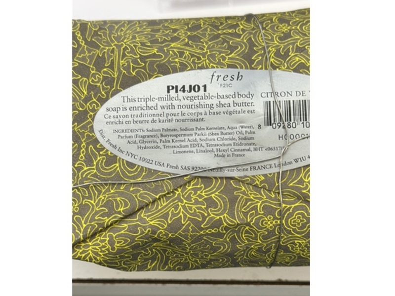 Fresh Citron De Vigne Bar Soap, 8.8 oz/250 g