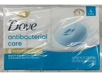 Dove Antibacterial Care Moisturizing Cream Beauty Bar, 3.75 oz/106 g, Pack of 4 - thumbnail 2