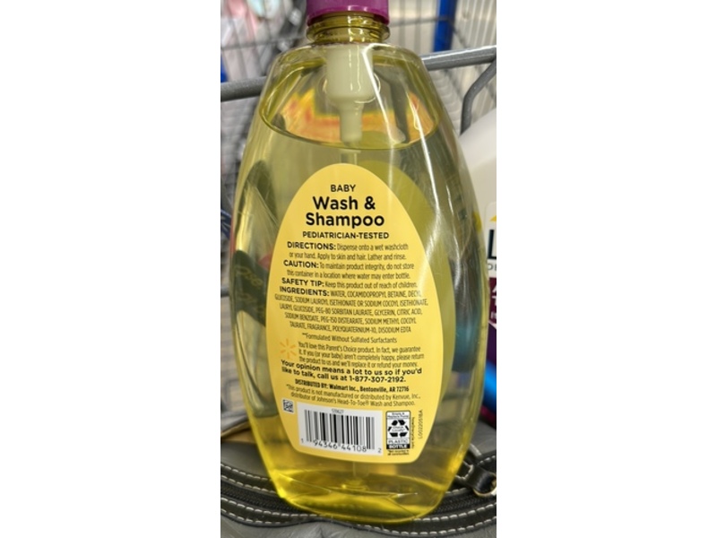 Parent's Choice Baby Wash & Shampoo, 27.1 oz/800 mL