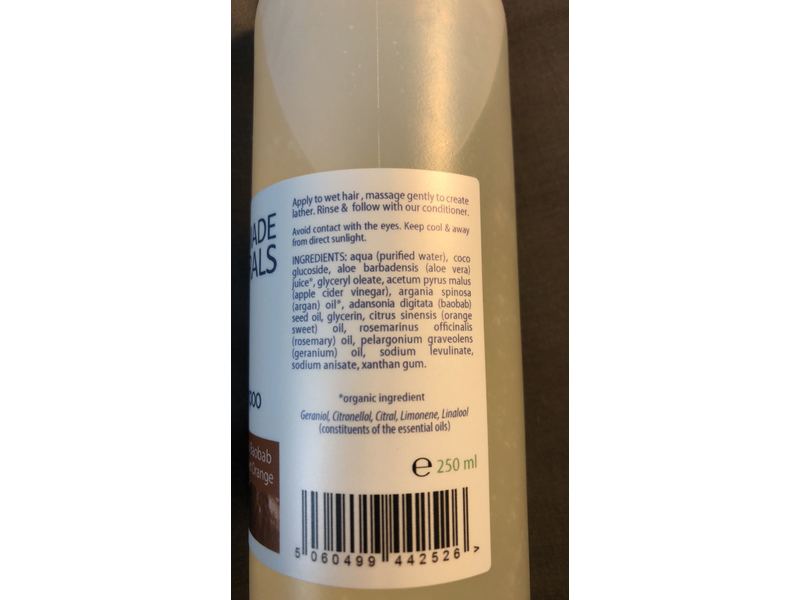 Handmade Naturals Nourishing Shampoo, 250 mL