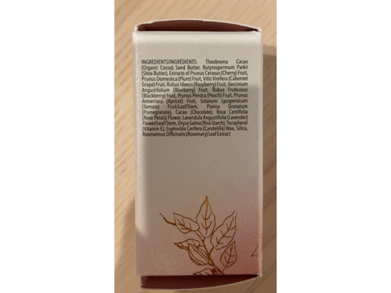 100% Pure Fruit Pigmented Matte Lipstick, Cocoa Butter, Nopal, 0.15 oz/4.5 g