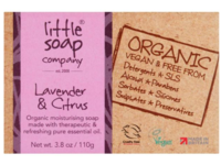 Little Soap Company Organic Soap Bar, Lavender & Citrus, 110 g - thumbnail 1