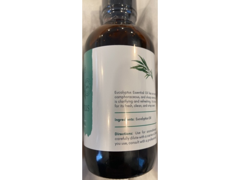 Handcraft Blends Essential Oil, Eucalyptus, 4 fl oz/118 mL