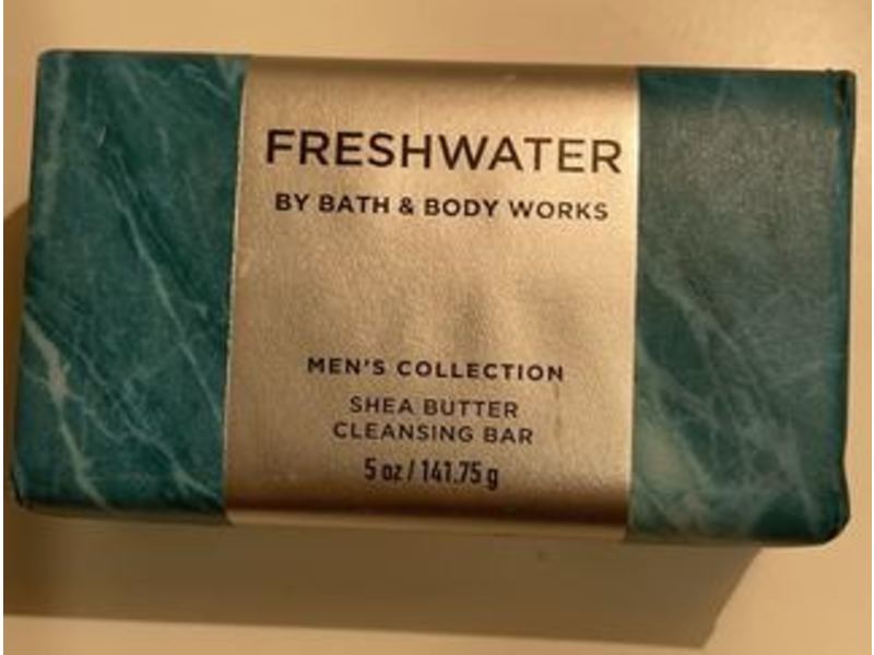 Bath & Body Works Freshwater Cleansing Bar, Shea Butter, 5 oz/141.75 g