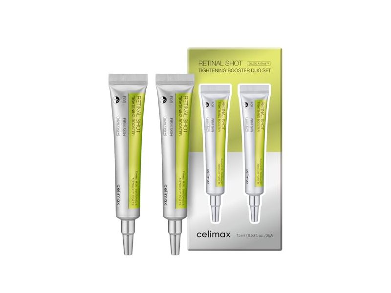 Celimax Retinal Shot Tightening Booster Duo Set, 0.50 fl oz/15 mL