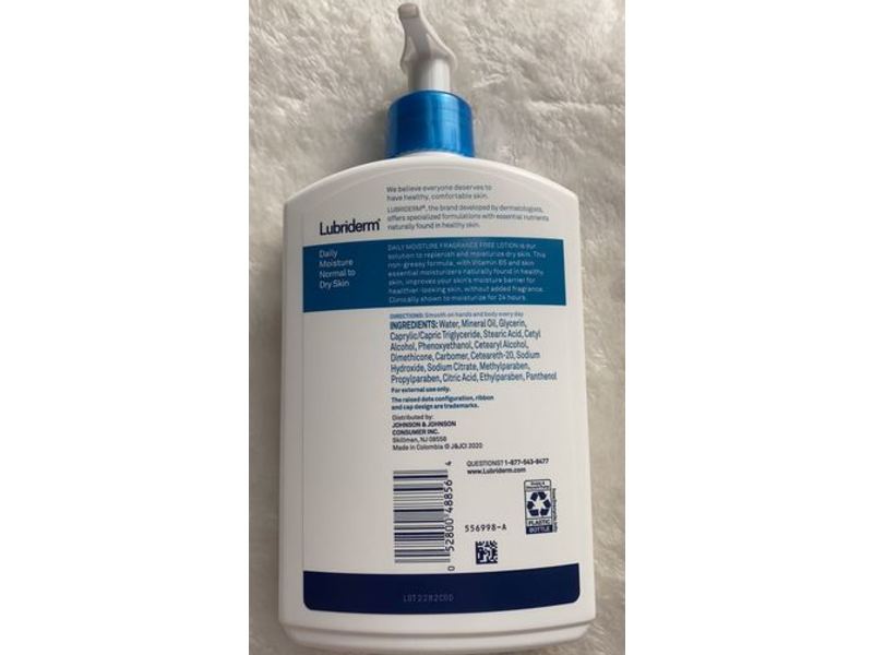 Lubriderm Daily Moisture Lotion, Normal To Dry Skin, 16 fl oz