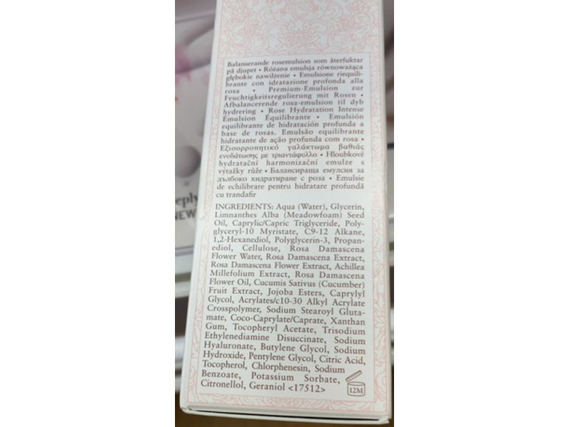 Fresh Deep Hydration Emulsion, Rose, 3.3 fl oz/100 mL