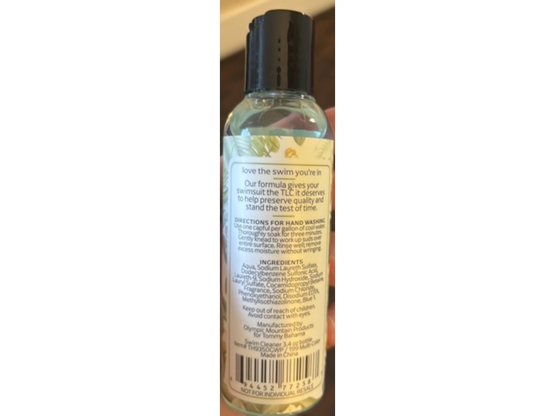 Tommy Bahama Swimsuit Cleaner, 3.4 fl oz/100.5 mL