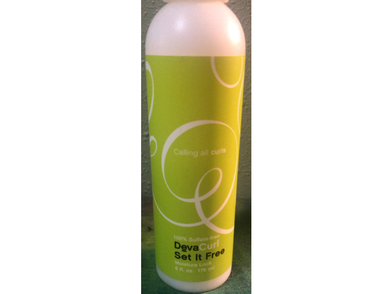 Deva Curl Set It Free Moisture Lock, 6 fl oz/176 mL