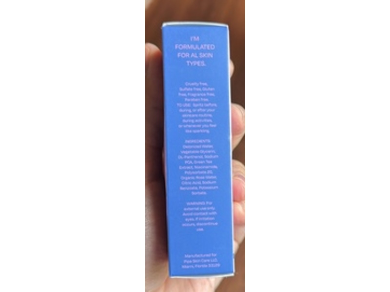 Pipa Skincare Glow Go Facial Mist, 1.68 oz/50 mL