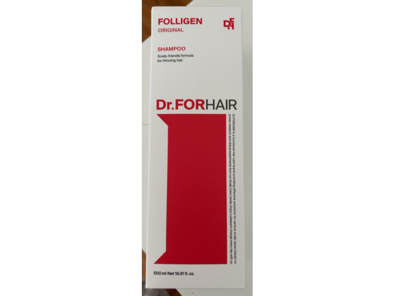 Dr. For Hair Folligen Original Shampoo, 16.91 fl oz/500 mL