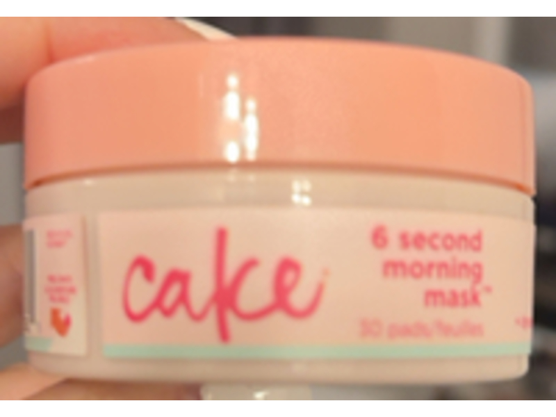 Cake Beauty 6 Second Morning Mask, 30 Count