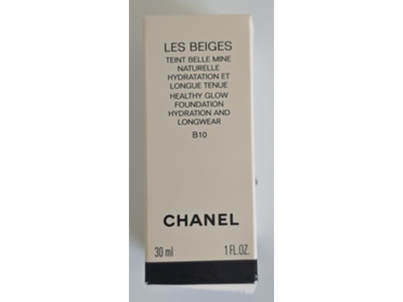 Chanel Les Beiges Healthy Glow Foundation, B10, 1 fl oz/30 mL