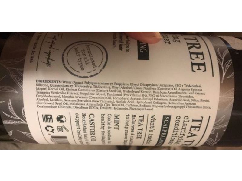 Tea Tree Clarifying Conditioner, Scalp Balancing
