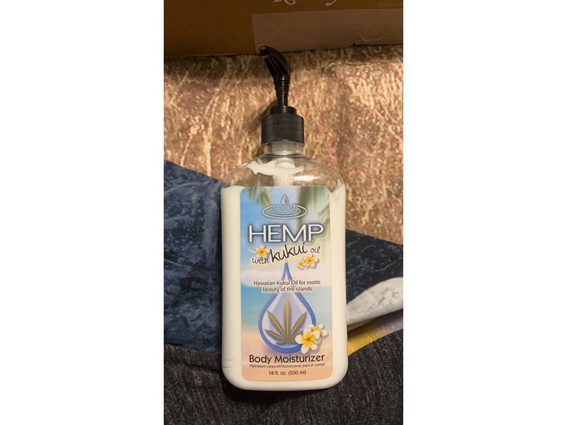 Creative lab Moist Hemp Kukui Oil Body Moisturizer 18 fl oz (530 mL)