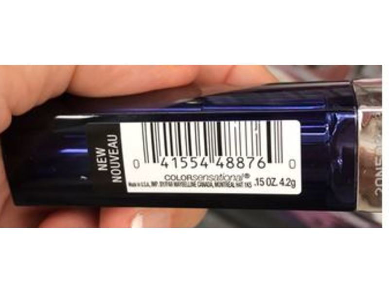 Maybelline New York Color Sensational The Loaded Bolds Lipstick, Nude Thrill, 0.15 oz/4.2 g