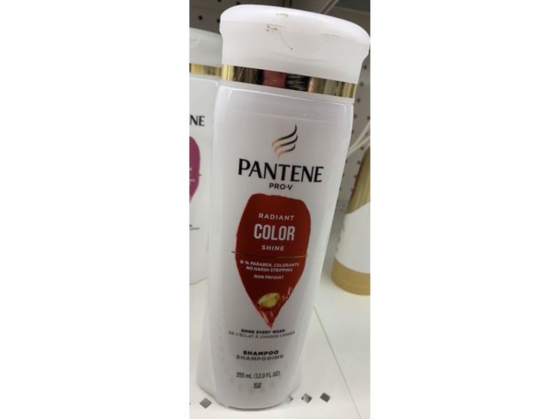 Pantene Shampoo, Radiant Color Shine, 12 fl oz/355 mL