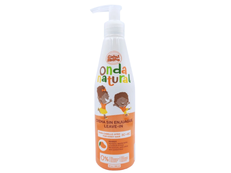 Onda Natural Leave-In Conditioner, Mango, 10 oz/290 mL