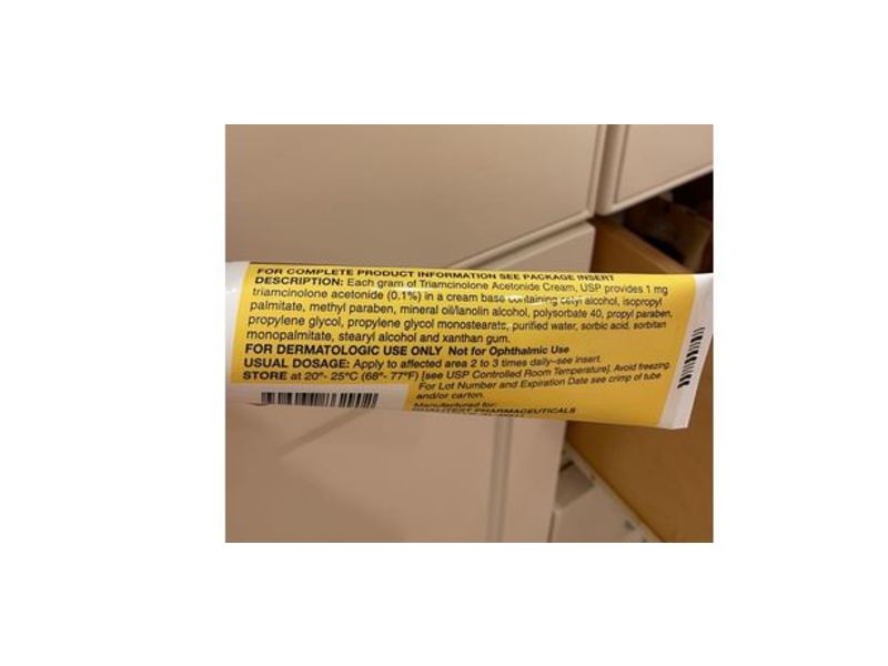 Triamcinolone Acetonide Cream USP 0.1%, 80 g, Qualitest (RX)