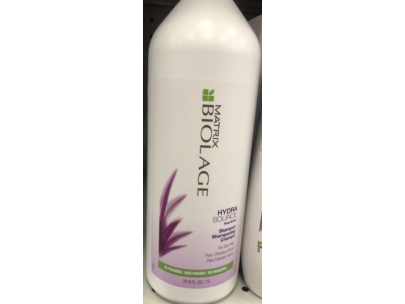 Biolage Matrix Hydra Source Shampoo, Aloe, 33.8 fl oz/1 L