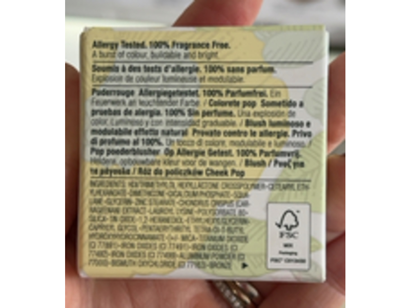 Clinique Cheek Pop Blush, 02 Peach Pop, 0.12 oz/3.5 g