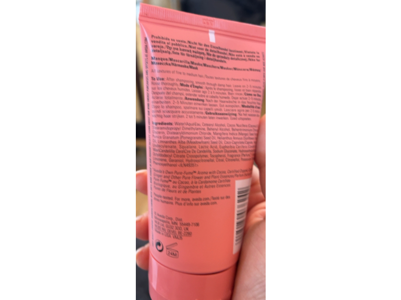 Aveda Nutriplenish Treatment Hair Masque, Light Moisture 5oz/150 mL