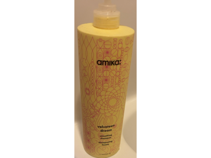 Amika Velveteen Dream Smoothing Shampoo, 33.8 fl oz/1 L