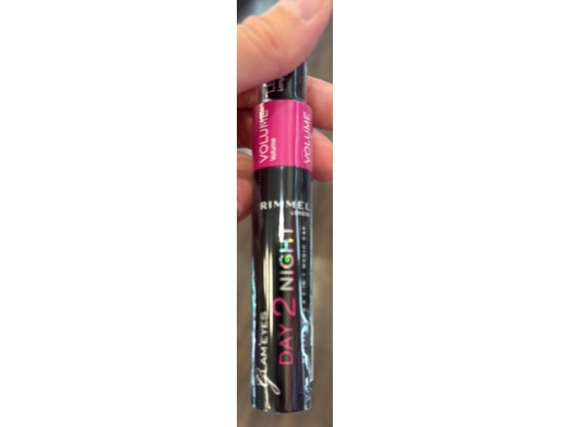 Rimmel London Glam'eyes Day 2 Night Volume Mascara, Black, 0.32 fl oz
