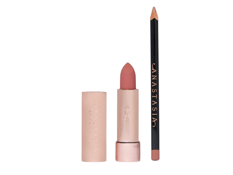 Anastasia Velvet-Matte Lip Duo Set, Muted Mauve & Hush Rose