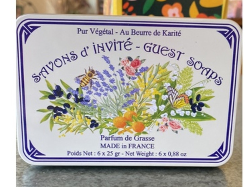 Le Blanc Savons D Invite-Guest Soaps, 0.88 oz/25 g, 6 Count