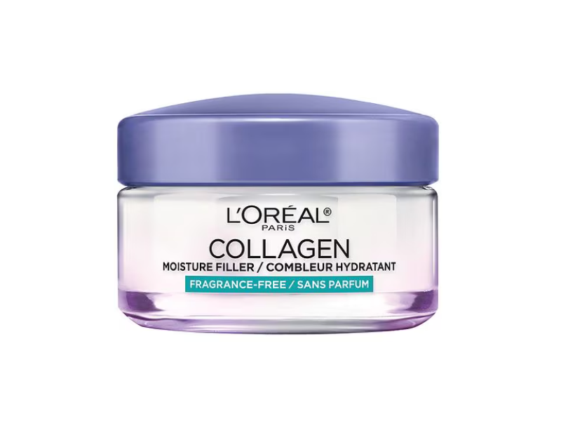 L'Oreal Paris Collagen Moisture Filler Daily Moisturizer, Fragrance Free, 1.7 oz/48 g