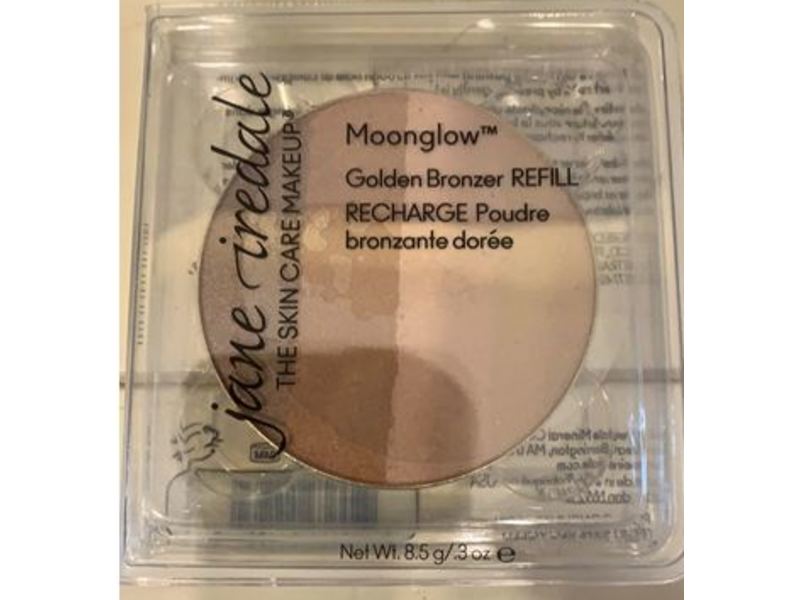 Jane Iredale Golden Bronzer Refill, Moonglow, 0.3 oz/8.5 g