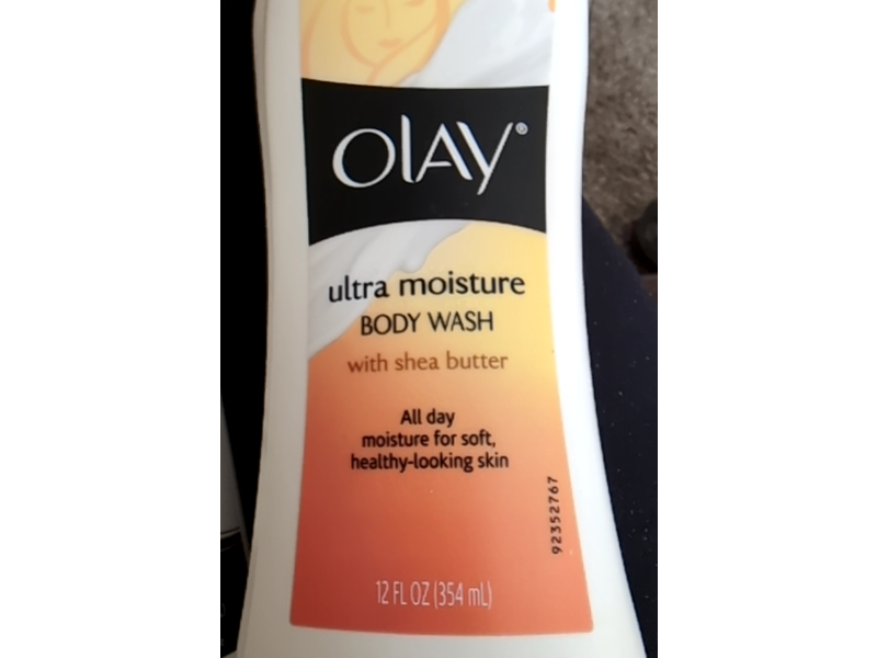 Olay Ultra Moisture Body Wash, Shea Butter, 12 fl oz/354 mL
