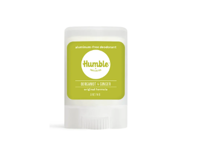 Humble Deodorant, Bergamot & Ginger, 0.5 oz/14 g