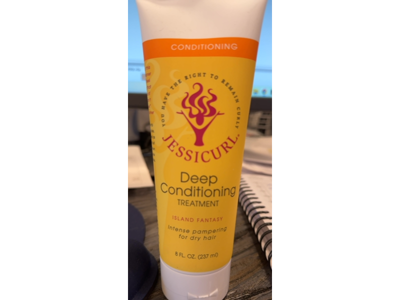 Jessicurl Deep Conditioning Treatment, Island Fantasy, 8 fl oz/237 mL