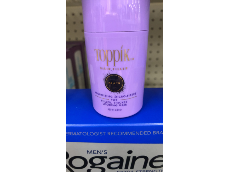 Toppik Hair Filler Volumizing Microfibers, Black, 0.42 oz