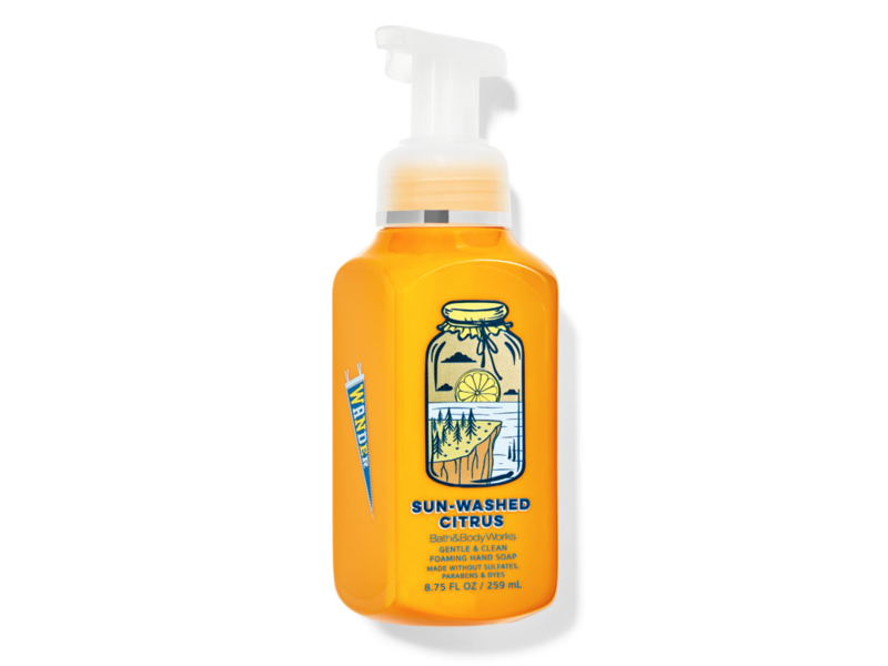 Bath & Body Works Foaming Hand Soap, Sun-Wash Citrus, 8.75 fl oz/259 mL