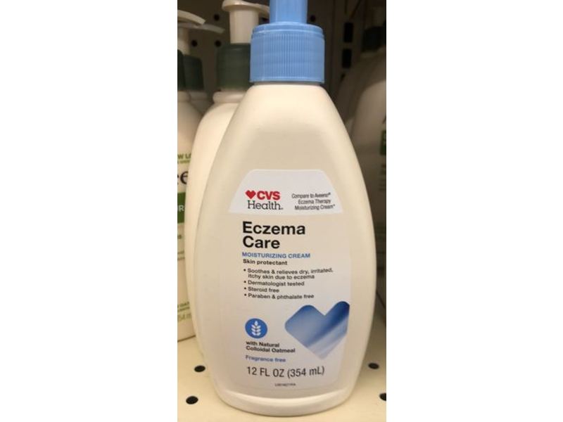 CVS Health Eczema Care Moisturizing Cream, 12 fl oz/354 mL