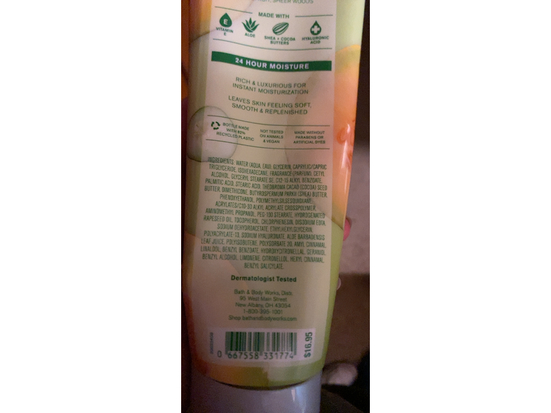 Bath & Body Works Ultimate Hydration Body Cream, Cucumber Melon, 8 oz/226 g