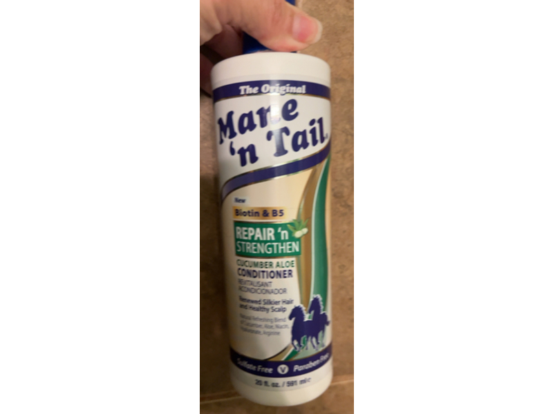 Mane 'N Tail Repair ‘N Strengthen Conditioner, Cucumber Aloe, 20 fl oz/591 mL