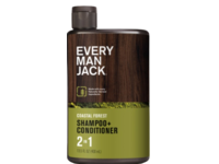 Every Man Jack Shampoo + Conditioner, Coastal Forest, 13.5 fl oz/400 mL - thumbnail 1