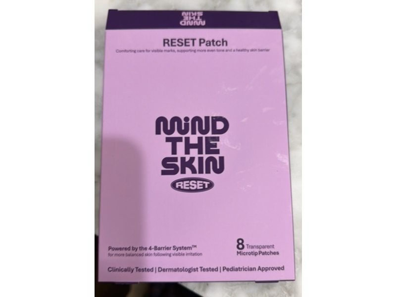 Mind The Skin Reset Patch, Recovery Repair, 8 Count