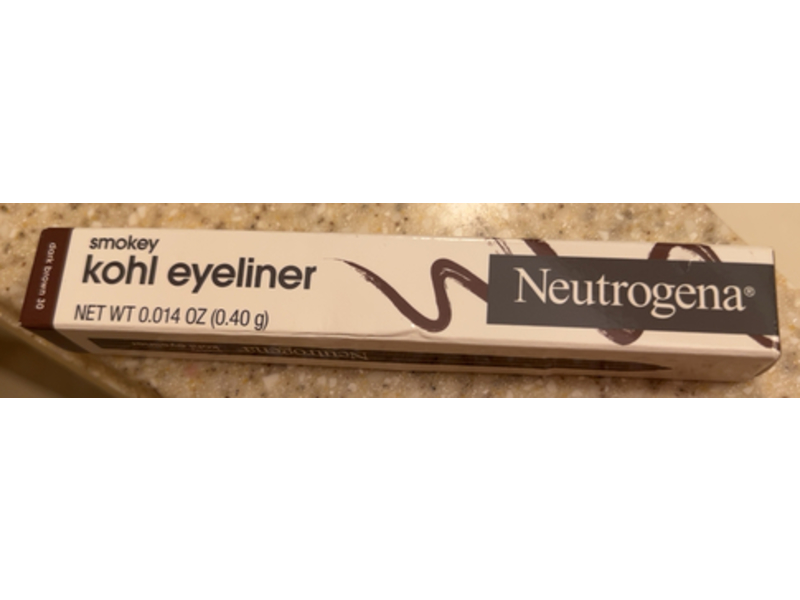 Neutrogena Smokey Kohl Eyeliner, Dark Brown 30, 0.014 oz/0.40 g