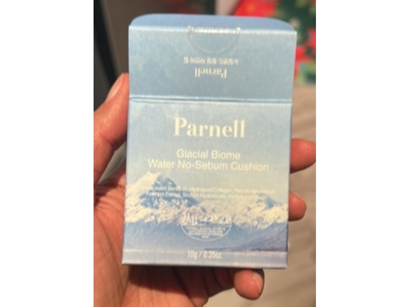 Parnell GlacialBiome Water No-Sebum Cushion, 0.35 oz/10 g