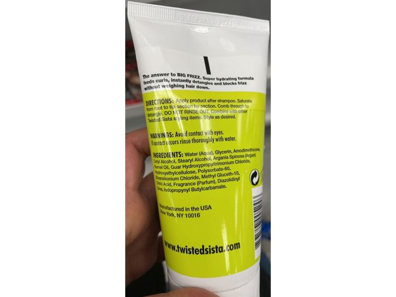 Twisted Sista Intense Leave In Conditioner, 5.07 fl oz / 150 mL