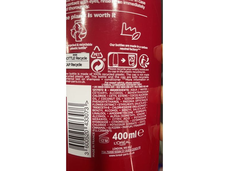 L'Oreal Paris Elvive Colour Protecting Conditioner, 400 mL