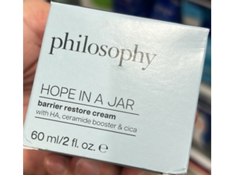 Philosophy Hope In A Jar Barrier Restore Cream, 2 fl oz/60 mL